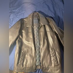 Tommy Hilfiger Men’s Medium Faux Leather Jacket